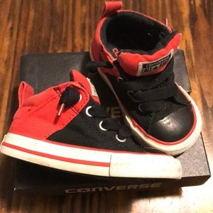 Kids converse used with box
